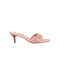 Margot Sandal in Signature Canvas Pink