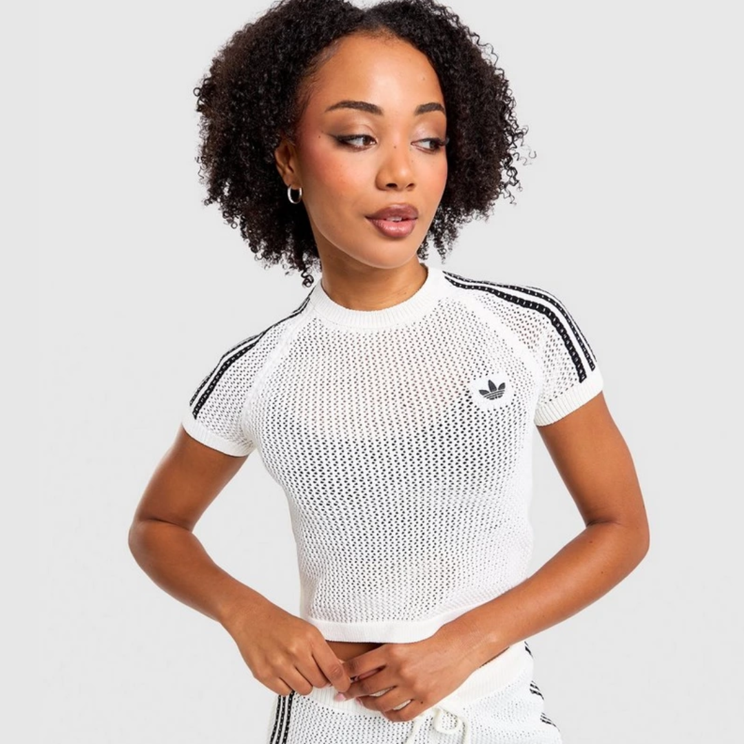 KNITTED CROCHET CALI TEE