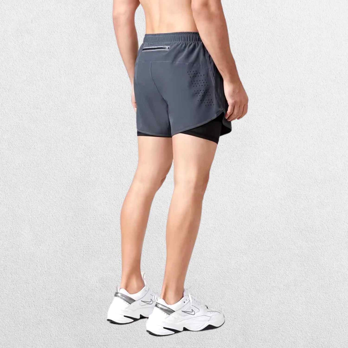GPW High-Performance Men’s Running Shorts | Built-in Compression & Pocket