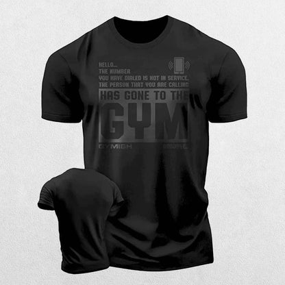 GPW Gymish Printed Muscle Man Gym T-Shirt - Funny Workout Tee