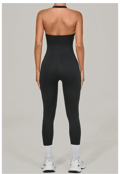 Yoga Jumpsuit Fitness Tracksuit Sports Overalls Gym Clothing Set Yoga Wear Workout Clothes for Women Outfit push-up Activewear