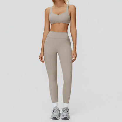 Yoga set 2 pieces women's sportswear gym clothes exercise running fitness set