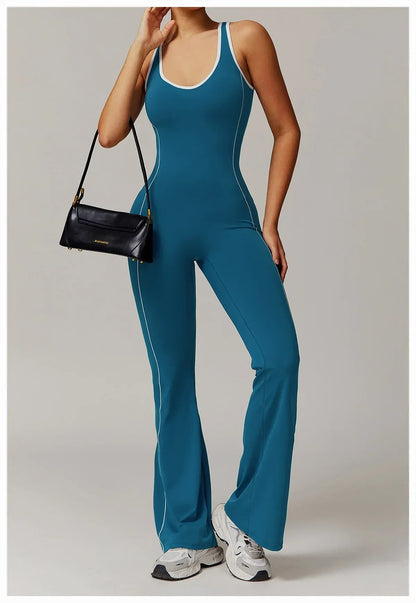 Gym Jumpsuit Women's Rompers Fitness Suit Short Sets Sports Overalls for Woman Tracksuit Yoga Clothing Zipper Workout Sportswear