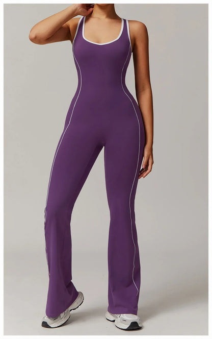 Gym Jumpsuit Women's Rompers Fitness Suit Short Sets Sports Overalls for Woman Tracksuit Yoga Clothing Zipper Workout Sportswear