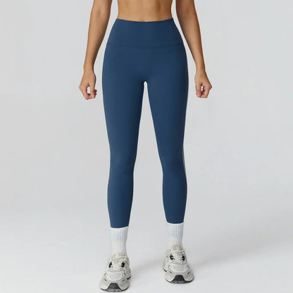 Fitness Leggings Women Yoga Leggings Running Cycling Pants Breathable Sports Leggings High Waist Tights Workout Gym Clothing