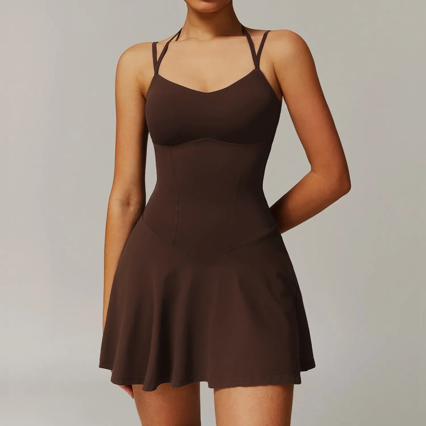 Gym Jumpsuits Women's Fitness Suit Short Sets Sports Overalls for Woman Tracksuit Yoga Clothing Workout Sportswear Short Skirt
