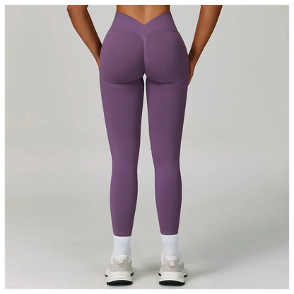 Fitness Leggings Women's High Waist Yoga Leggings Seamless High Stretchy Butt Lifting Breathable Sports Pants Women Gym Leggings