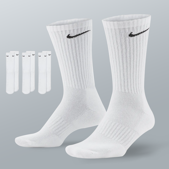 Everyday Plus Cushioned Training Crew Socks (3 Pairs)