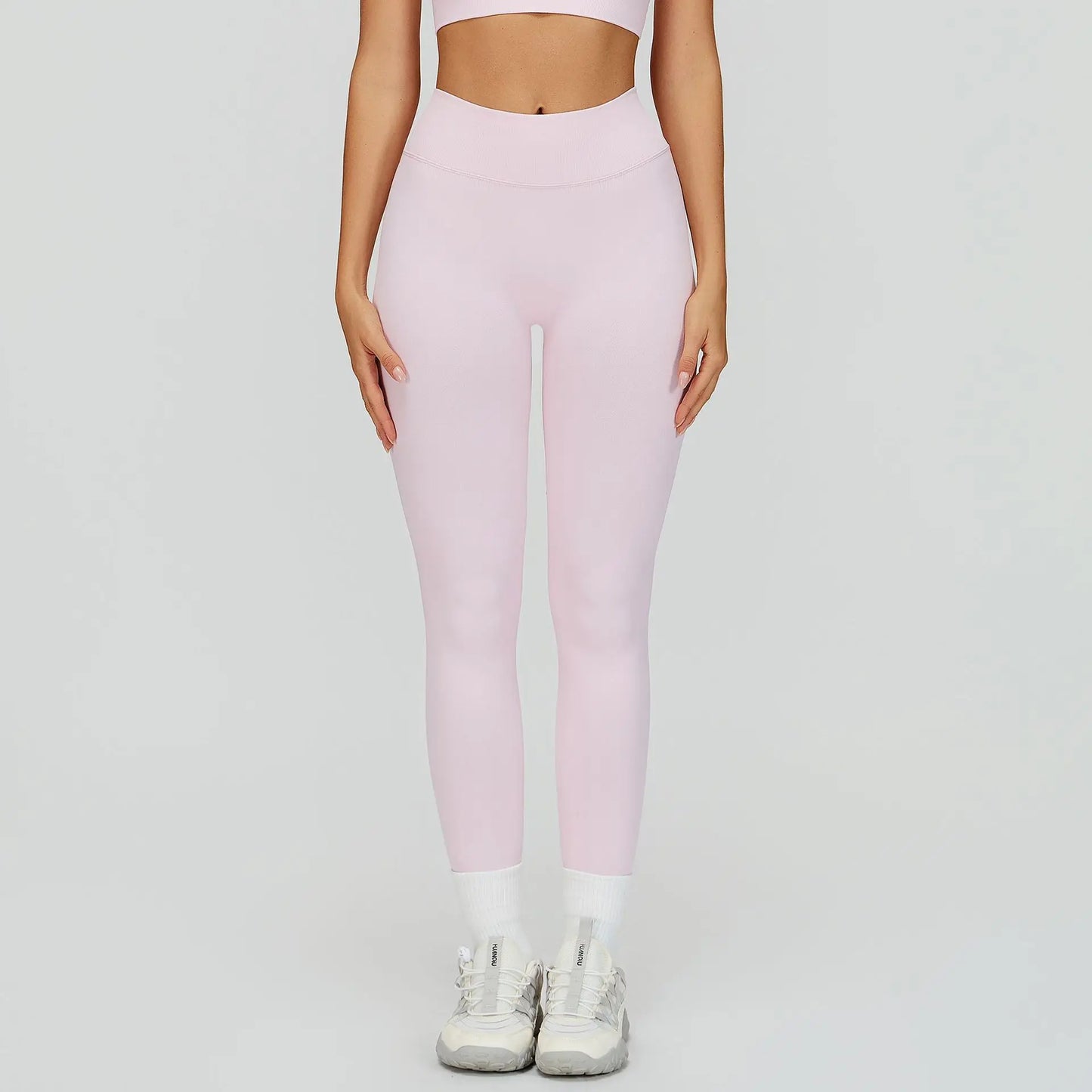 Fitness Leggings Women's High Waist Yoga Leggings Seamless High Stretchy Butt Lifting Breathable Sports Pants Women Gym Leggings