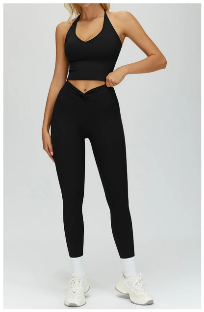 Women Sport Leggings Fitness Yoga Leggings High Waist Butt Lift Curves Workout Tights Elastic Gym Training Pants Female Pants