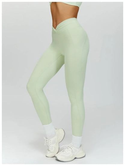 Women Sport Leggings Fitness Yoga Leggings High Waist Butt Lift Curves Workout Tights Elastic Gym Training Pants Female Pants