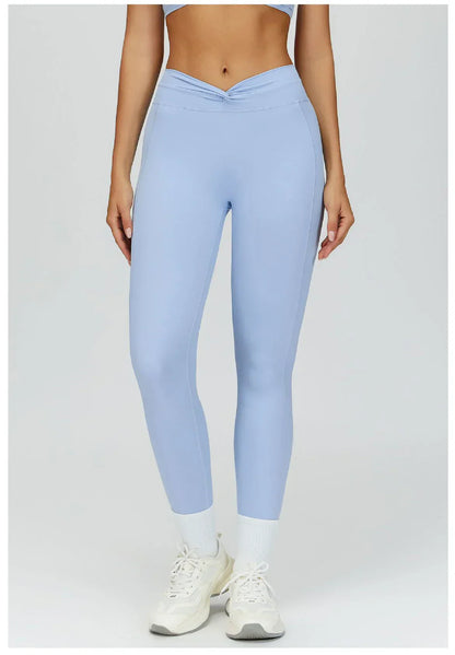 Women Sport Leggings Fitness Yoga Leggings High Waist Butt Lift Curves Workout Tights Elastic Gym Training Pants Female Pants
