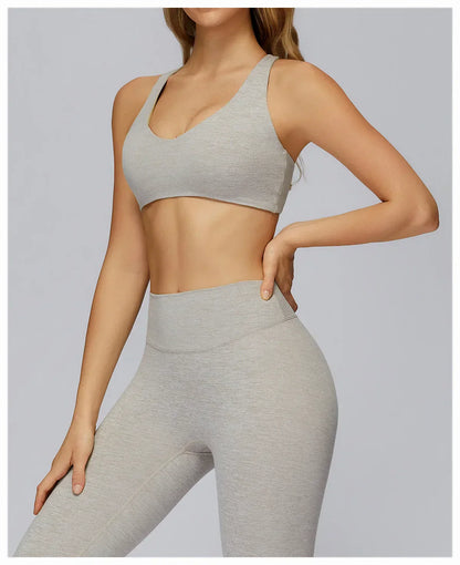 Quick Dry Sports Bra Women Underwear Female Running Gym Bra Push Up Tight Casual Yoga Top V-Neck Bra With Removable Padding Bras