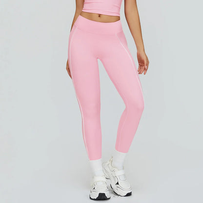 Women's Pants Yoga Trainning Sport Leggings Gym Fitness High Waist Leggings Breathable Soft Push Up Hip Lift Tights Sweatpants