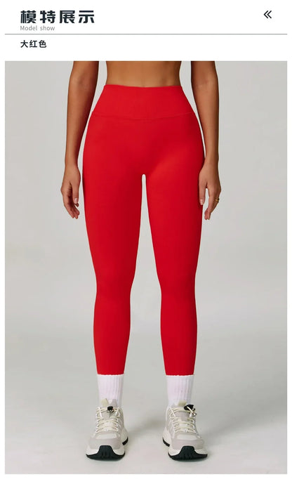Fitness Leggings Women's High Waist Yoga Leggings Seamless High Stretchy Butt Lifting Breathable Sports Pants Women Gym Leggings