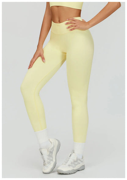 Fitness Leggings Women's High Waist Yoga Leggings Seamless High Stretchy Butt Lifting Breathable Sports Pants Women Gym Leggings